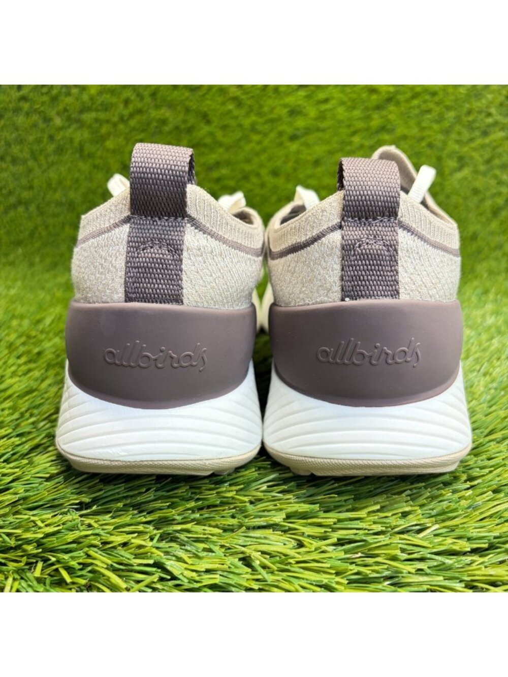 Allbirds Tree Glider Womens Size 10 Beige Brown Athletic Running Shoes Sneakers - Picture 8 of 12